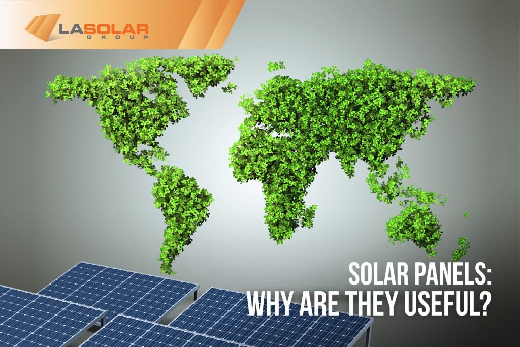 Solar-Panel-And-Globe