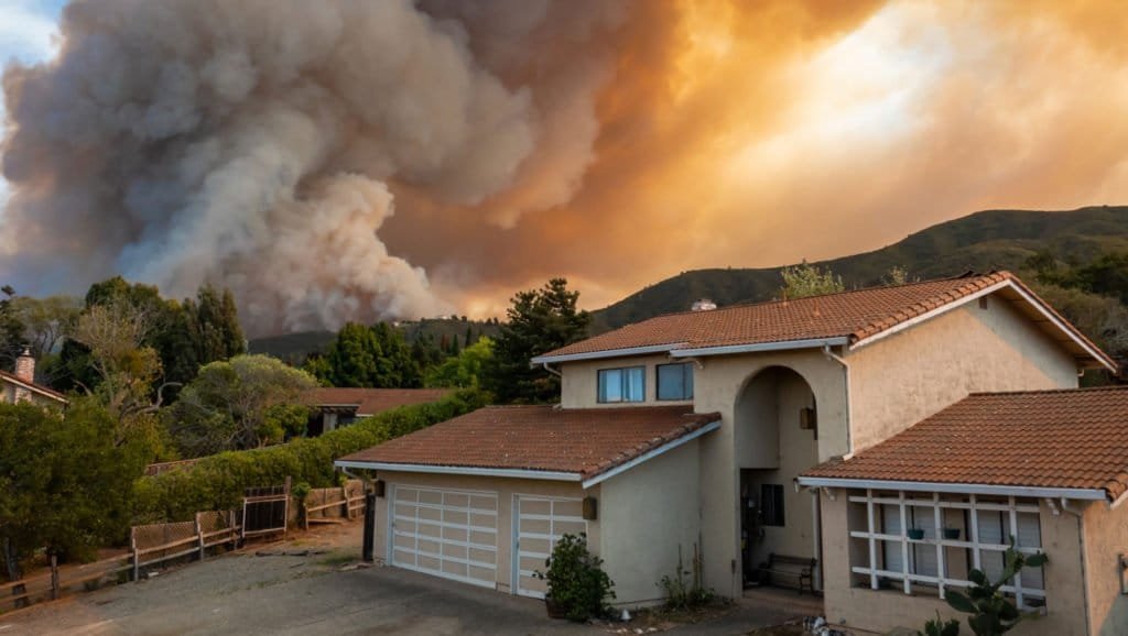 Fire-Near-The-House