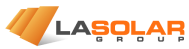 LA Solar Group logo with orange gradient design, related to Solar Edge Troubleshooting.
